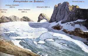 Abbildung Großer Gosaugletscher 1907